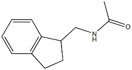 Acetamide,  N-(1-indanylmethyl)-  (4CI) Struktur