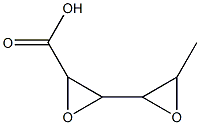 Hexanoic  acid,  2,3:4,5-diepoxy-  (6CI) Struktur