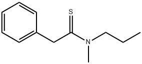 Acetamide,  N-methyl-2-phenyl-N-propylthio-  (5CI) Struktur