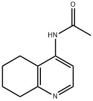 Quinoline,  4-acetamido-5,6,7,8-tetrahydro-  (5CI) Struktur