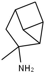 Tricyclo[2.2.1.02,7]heptan-3-amine,  3-methyl-  (6CI) Struktur