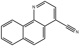 7,8-Benzoquinoline-4-nitrile  (3CI) Struktur