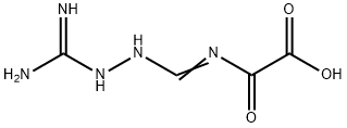 Oxamic  acid,  (guanidoiminomethyl)-  (1CI) Struktur