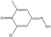 p-Toluquinone,  6-chloro-,  4-oxime  (2CI)