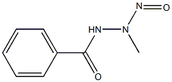 Benzamide,  N-(methylnitrosoamino)-  (1CI) Struktur