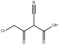 Acetoacetic  acid,  -gamma--chloro--alpha--cyano-  (1CI) Struktur