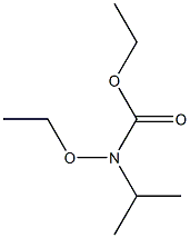 Carbamic  acid,  ethoxyisopropyl-,  ethyl  ester  (1CI) Struktur