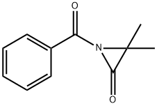 Isobutyric  acid,  -alpha--benzamido-,  lactam  (1CI) Struktur