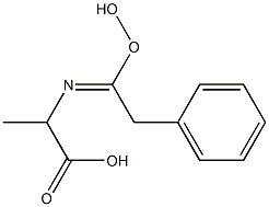 Phenaceturic  acid,  -delta--hydroxy--alpha--methyl-  (5CI) Struktur