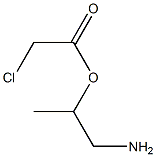 2-Propanol,  1-amino-,  chloroacetate  (5CI) Struktur