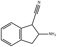 1-Indancarbonitrile,  2-amino-  (4CI) Struktur