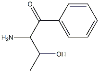 Butyrophenone,  2-amino-3-hydroxy-  (6CI) Struktur