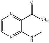 Pyrazinamide, 3-methylamino- (6CI) Struktur