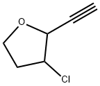 Furan, 3-chloro-2-ethynyltetrahydro- (6CI) Struktur