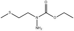 Carbazic  acid,  2-[2-(methylthio)ethyl]-,  ethyl  ester  (6CI) Struktur