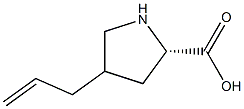 Proline, 4-allyl- (6CI) Struktur