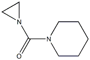 Piperidine, 1-(1-aziridinylcarbonyl)- (6CI) Struktur