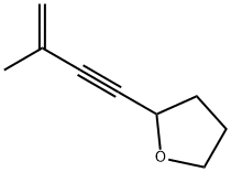 Furan, tetrahydro-2-(3-methyl-3-buten-1-ynyl)- (6CI) Struktur