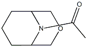 3-Oxa-9-azabicyclo[3.3.1]nonane, 9-acetyl- (6CI) Struktur