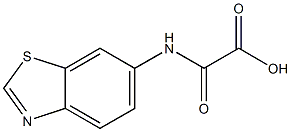 Oxamic acid, 6-benzothiazolyl- (6CI) Struktur