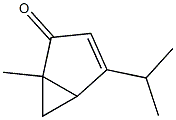 Bicyclo[3.1.0]hex-3-en-2-one, 4-isopropyl-1-methyl- (6CI) Struktur