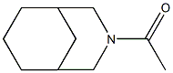 3-Azabicyclo[3.3.1]nonane, 3-acetyl- (6CI) Struktur