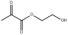 Pyruvic acid, 2-hydroxyethyl ester (6CI) Struktur