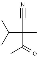 Acetoacetonitrile, 2-isopropyl-2-methyl- (6CI) Struktur