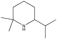 Piperidine, 6-isopropyl-2,2-dimethyl- (6CI) Struktur