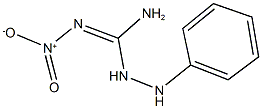 2-[amino(2-phenylhydrazino)methylene]-1-hydroxyhydrazine 1-oxide Struktur