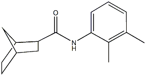 N-(2,3-dimethylphenyl)bicyclo[2.2.1]heptane-2-carboxamide Struktur