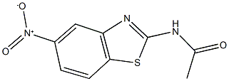 N-{5-nitro-1,3-benzothiazol-2-yl}acetamide Struktur