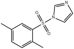 1-[(2,5-dimethylphenyl)sulfonyl]-1H-imidazole Struktur