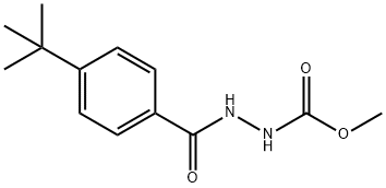 methyl 2-(4-tert-butylbenzoyl)hydrazinecarboxylate Struktur