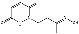 1-[3-(hydroxyimino)butyl]-1,2-dihydro-3,6-pyridazinedione Struktur