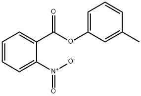 3-methylphenyl 2-nitrobenzoate Struktur