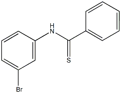 N-(3-bromophenyl)benzenecarbothioamide Structure