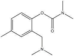 2-[(dimethylamino)methyl]-4-methylphenyl dimethylcarbamate Struktur