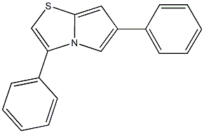 3,6-diphenylpyrrolo[2,1-b][1,3]thiazole Struktur