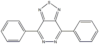 4,7-diphenyl[1,2,5]thiadiazolo[3,4-d]pyridazine Struktur