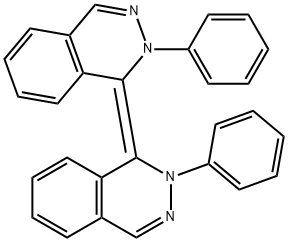 1,1'-bis[2-phenyl-1,2-dihydrophthalazin-1-ylidene] Struktur