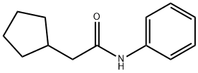 2-cyclopentyl-N-phenylacetamide Struktur