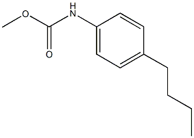 methyl 4-butylphenylcarbamate Struktur