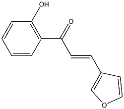 3-(3-furyl)-1-(2-hydroxyphenyl)-2-propen-1-one Struktur