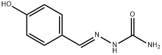 4-hydroxybenzaldehyde semicarbazone Struktur