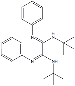 N~1~,N~2~-di(tert-butyl)-N'~1~,N'~2~-diphenylethanediimidamide Struktur