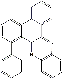 1-phenyldibenzo[a,c]phenazine Struktur