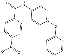 4-nitro-N-(4-phenoxyphenyl)benzamide Struktur