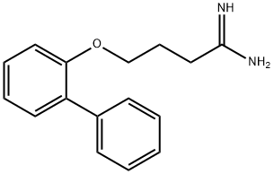 4-(1,1'-biphenyl-2-yloxy)butanimidamide Struktur