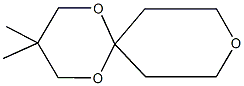 3,3-dimethyl-1,5,9-trioxaspiro[5.5]undecane Struktur